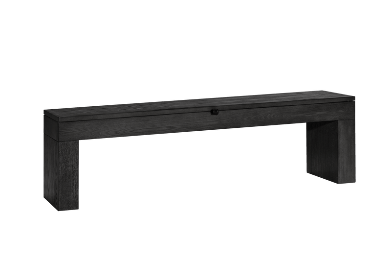 Dining Storage Bench (Black Ash)_5