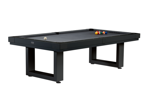 Lanai 8' Outdoor Pool Table (Obsidian Black)_2