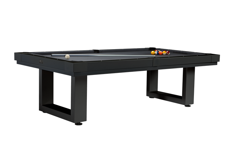 Lanai 8' Outdoor Pool Table (Obsidian Black)_7