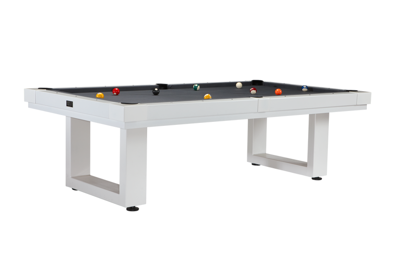 Lanai 8' Outdoor Pool Table (Pearl White)_10