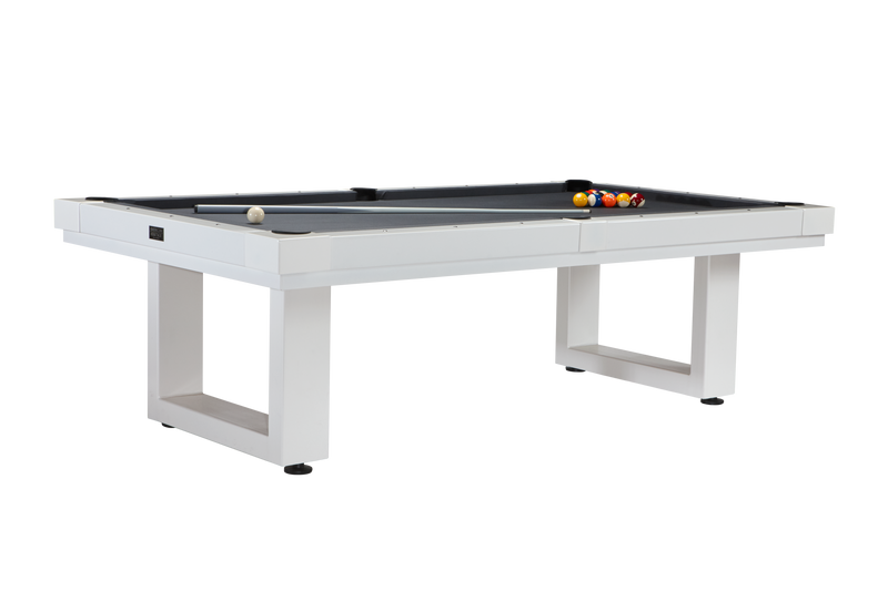 Lanai 8' Outdoor Pool Table (Pearl White)_11