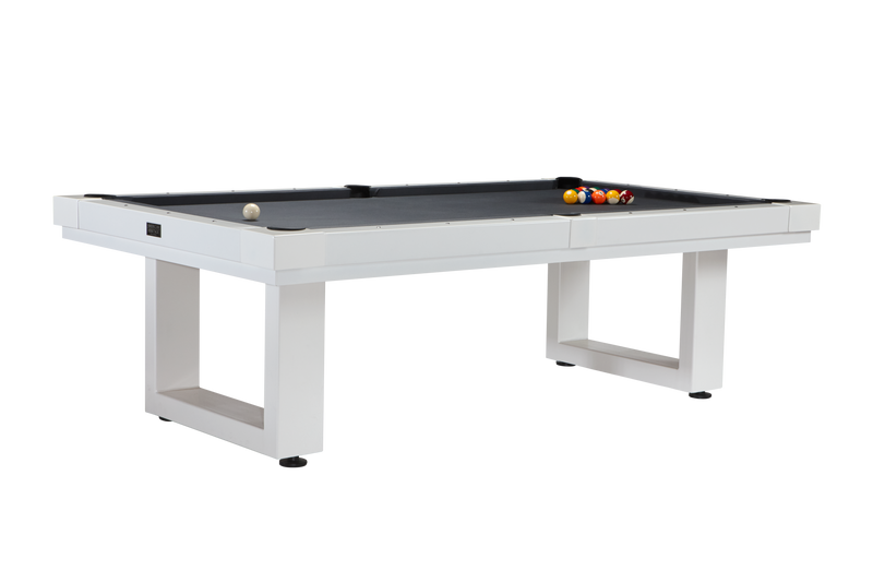 Lanai 8' Outdoor Pool Table (Pearl White)_12