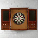 Windsor Dartboard Cabinet (Old World Mahogony)_8